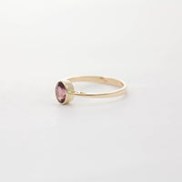 Small Oval Solitaire Ring