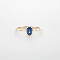 Small Oval Solitaire Ring