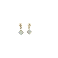 Small Kite-Shaped Drop Earring