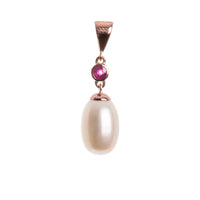 Round & Teardrop Pearl Pendant