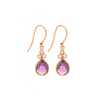 Teardrop & Trefoil Earrings
