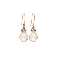 Teardrop & Trefoil Earrings