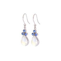 Teardrop & Trefoil Earrings