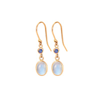 Mixed Double Drop Earrings