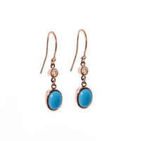 Mixed Double Drop Earrings