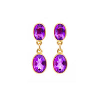 Small Double Drop Earrings