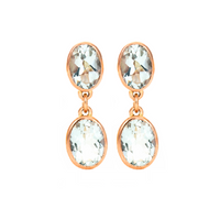 Large Double Drop Earrings