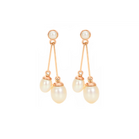 Stud, Bar & Double Drop Earrings