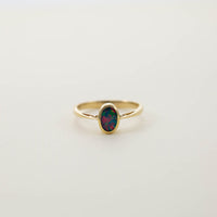 Medium Oval Solitaire Ring