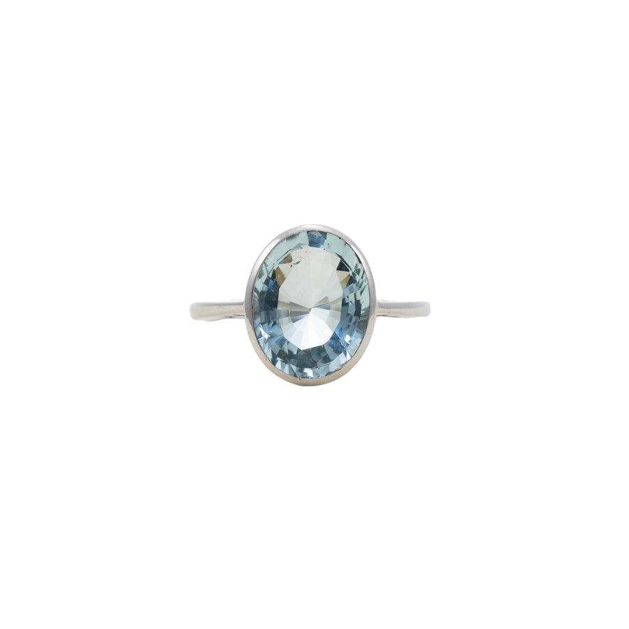 Large Oval Solitaire Ring