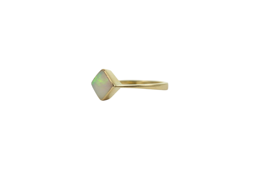 Kite Shaped Solitaire Ring