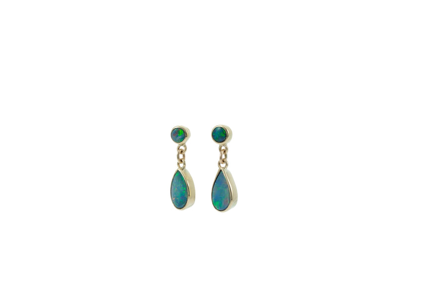 Stud & Teardrop Earrings