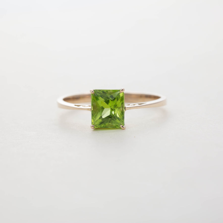 Large Rectangular Solitaire Ring