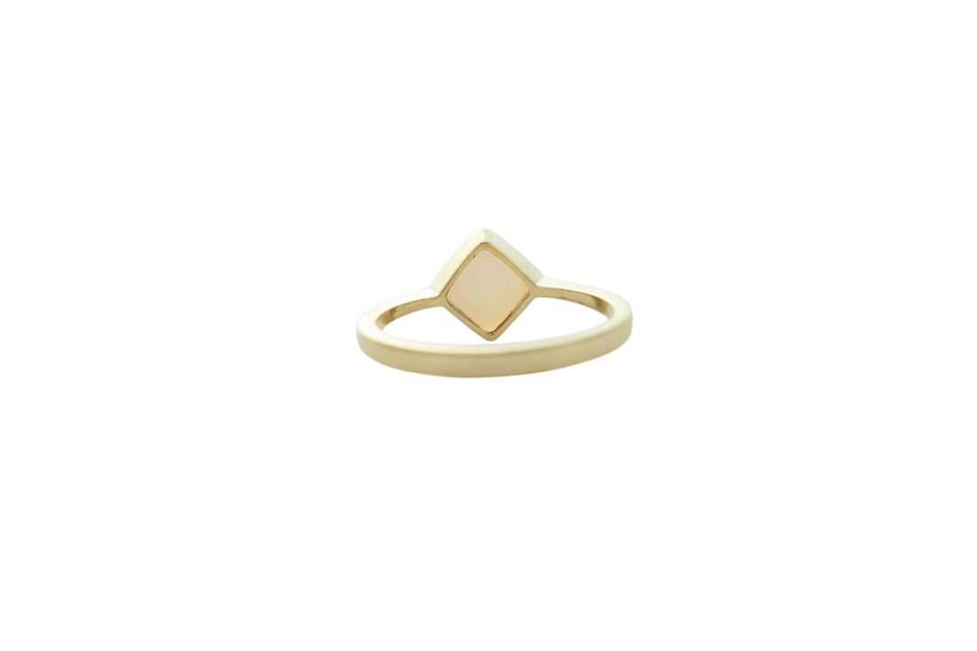 Kite Shaped Solitaire Ring