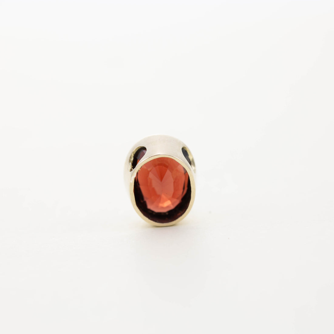 Oval Garnet Pendant