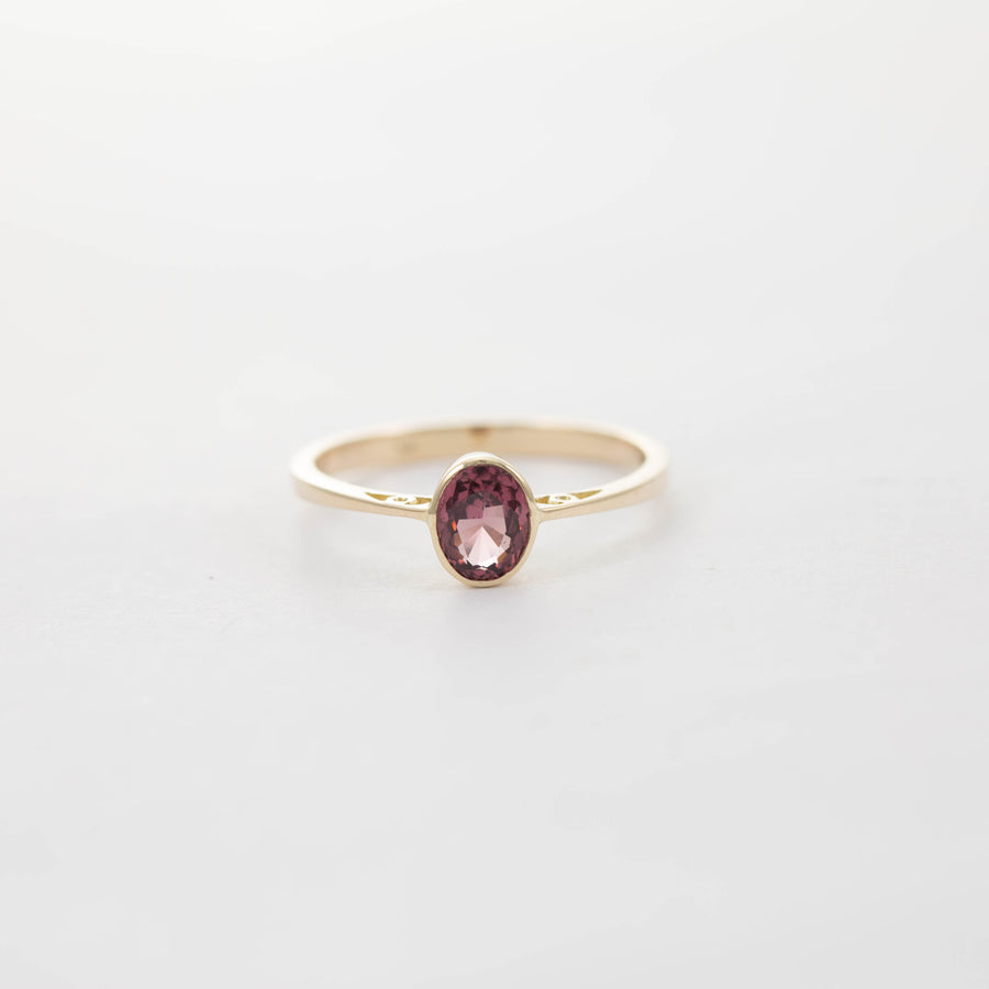 Small Oval Solitaire Ring