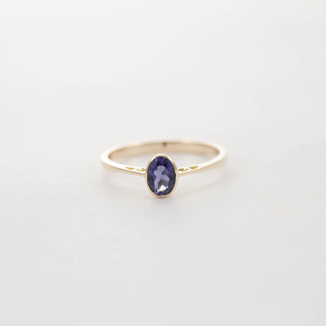 Small Oval Solitaire Ring