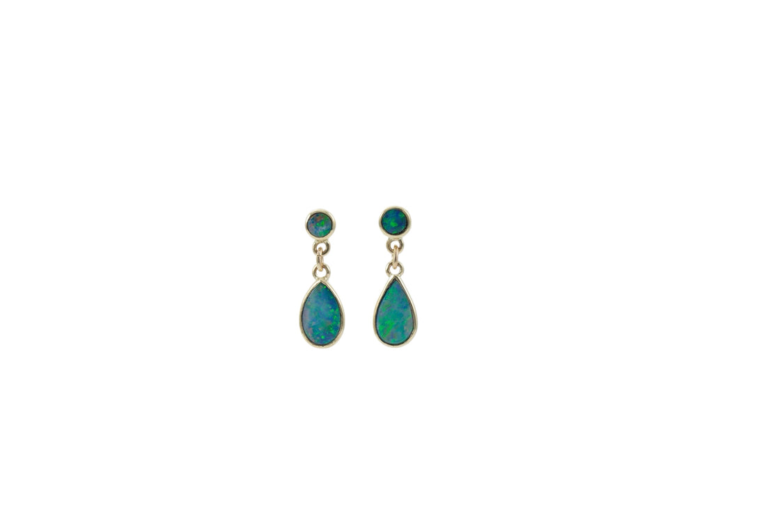 Stud & Teardrop Earrings