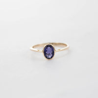 Medium Oval Solitaire Ring