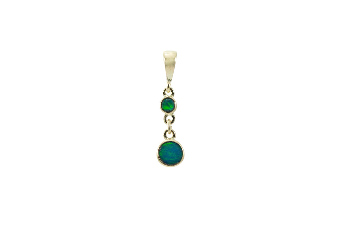 Graduated Double Drop Pendant