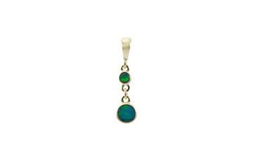 Graduated Double Drop Pendant