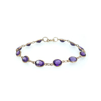 Bezel Set Bracelet