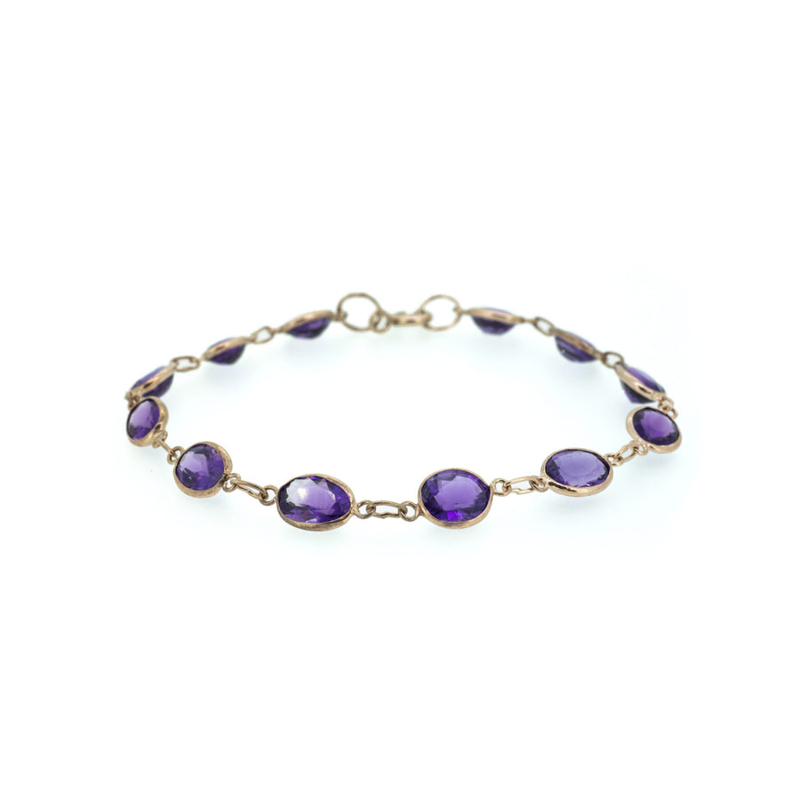 Bezel Set Bracelet