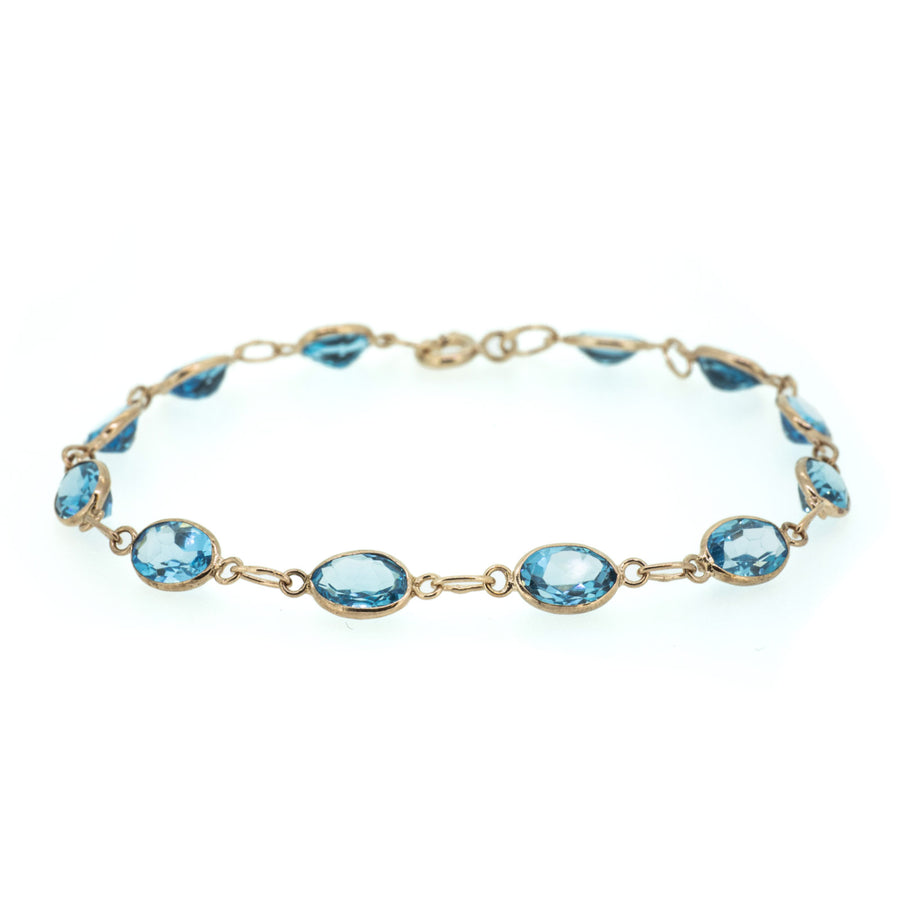 Bezel Set Bracelet