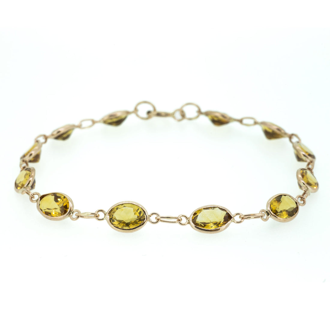 Bezel Set Bracelet