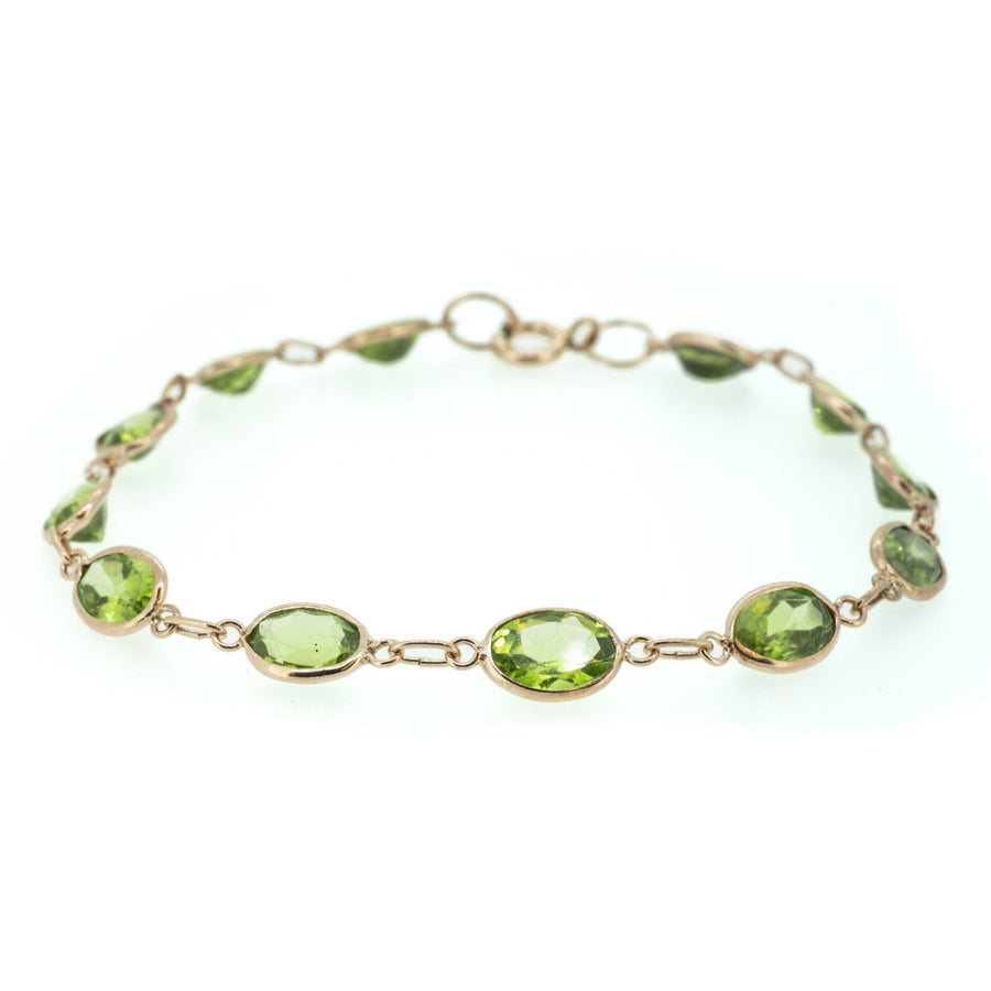 Bezel Set Bracelet