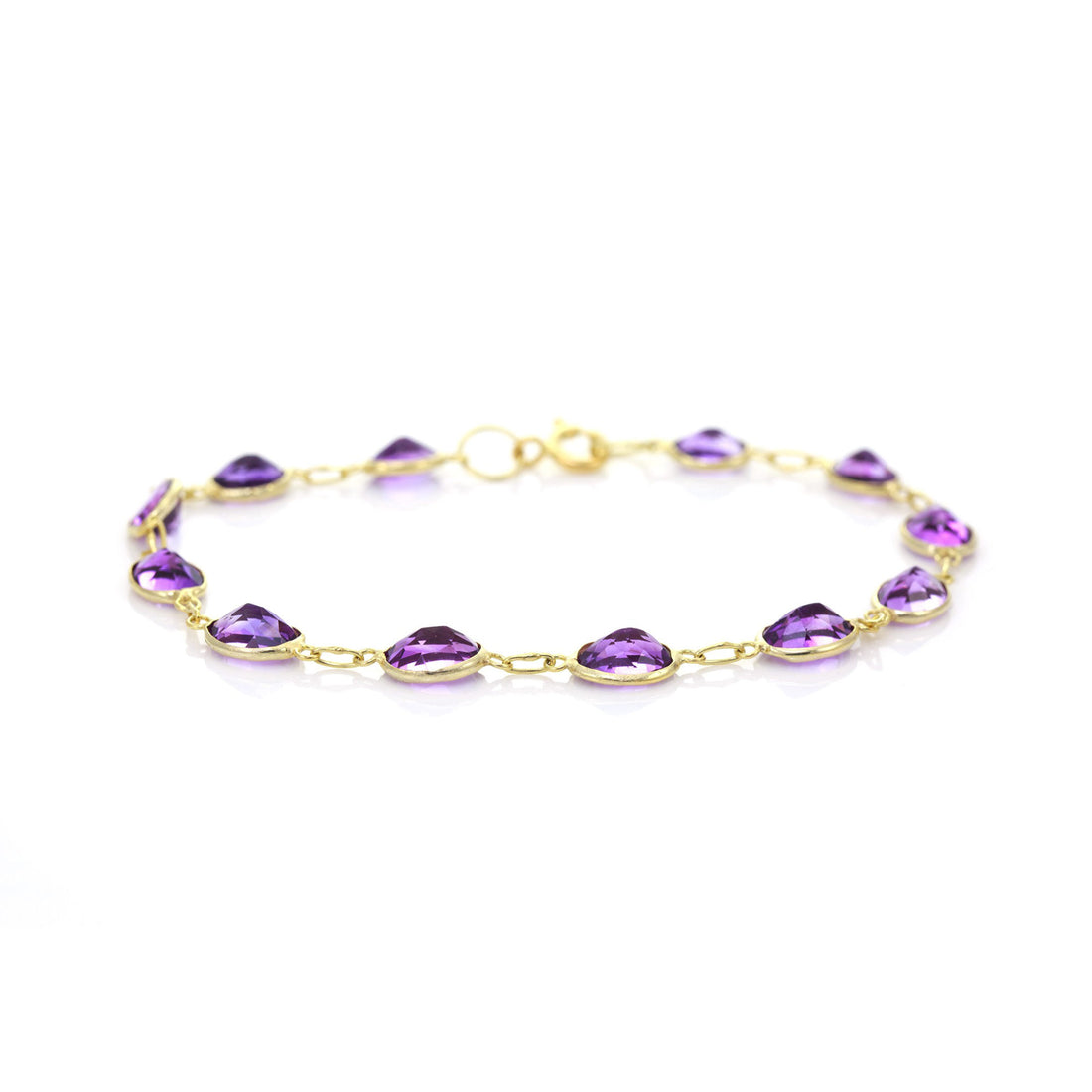 Bezel Set Bracelet