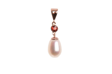 Round & Teardrop Pearl Pendant