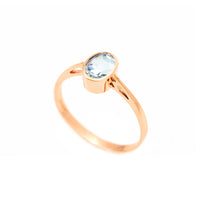 Medium Oval Solitaire Ring