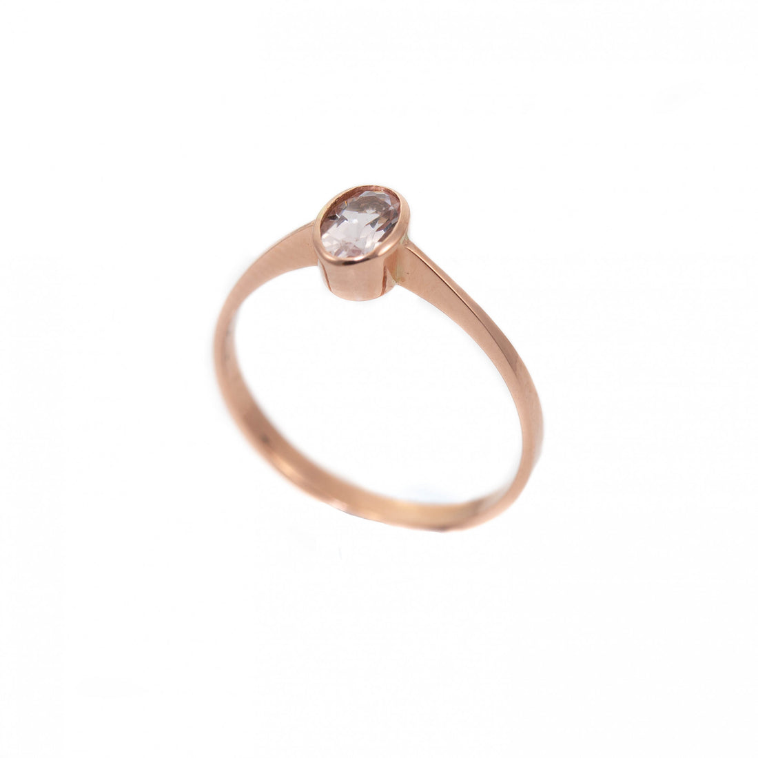 Small Oval Solitaire Ring