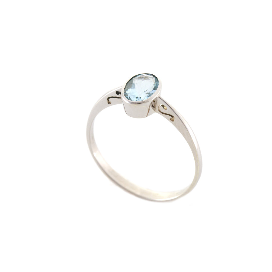 Medium Oval Solitaire Ring