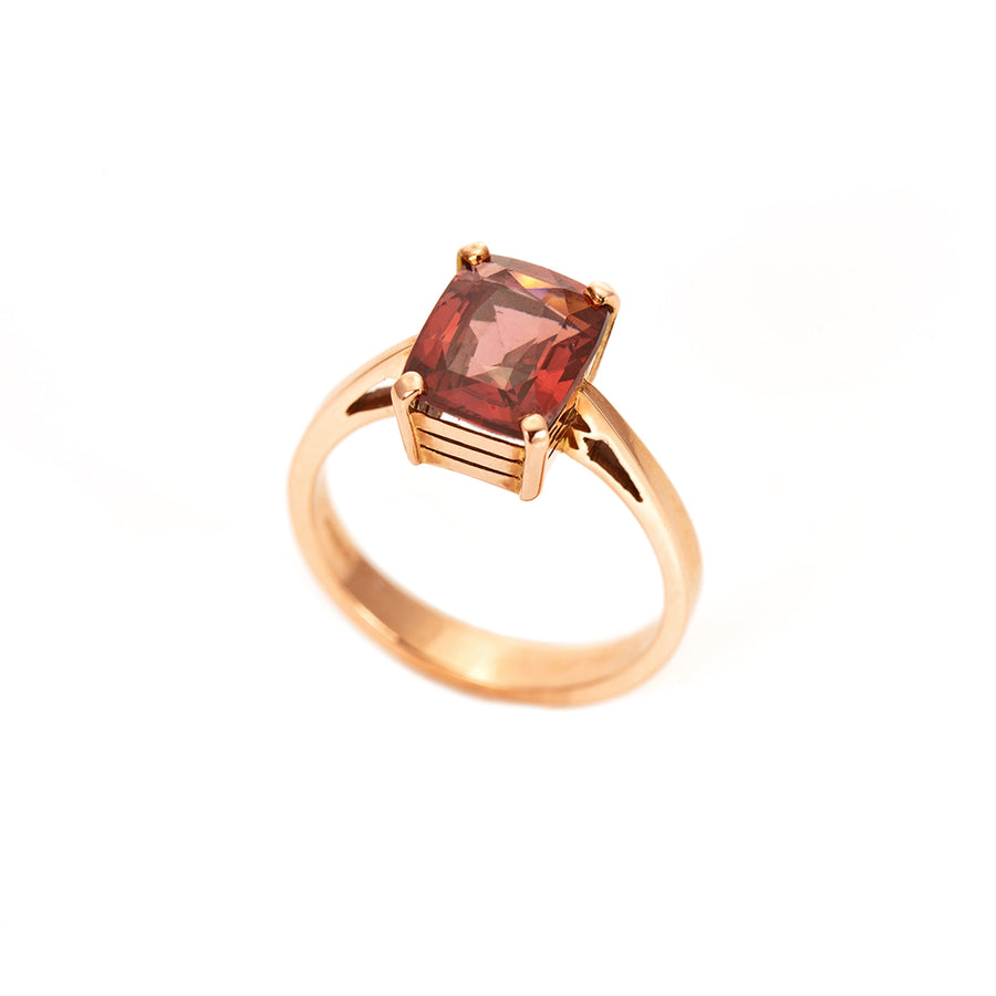 Large Rectangular Solitaire Ring