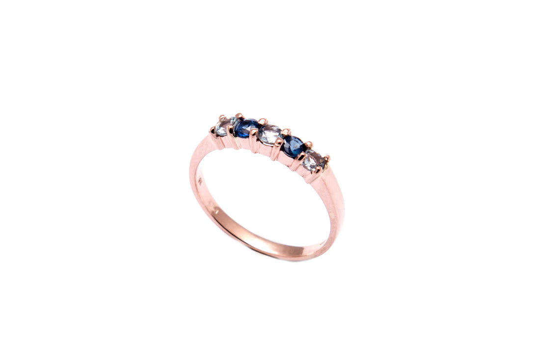 Five Stone Mixed Ring