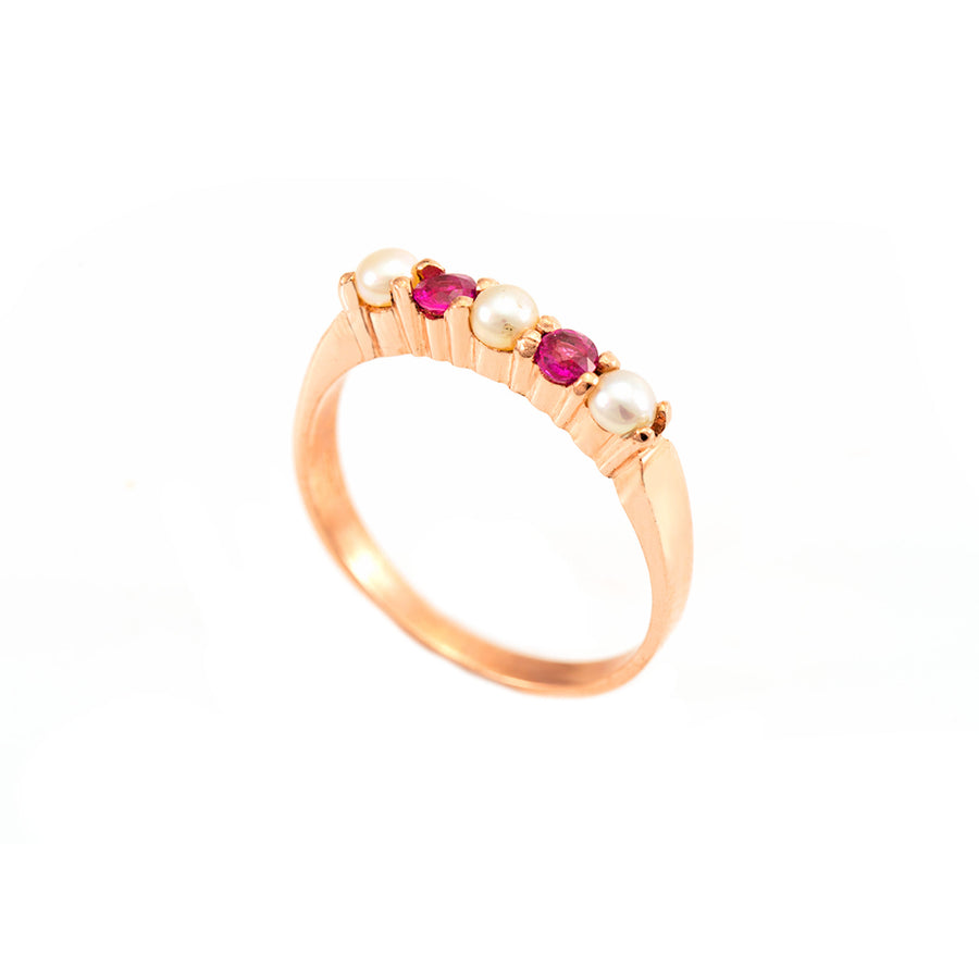 Five Stone Mixed Ring