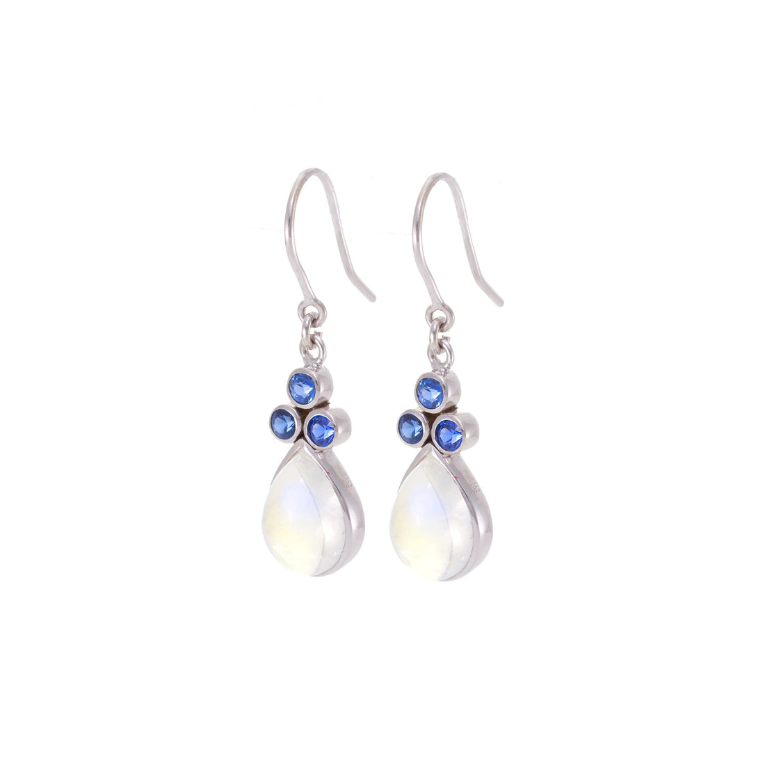 Teardrop & Trefoil Earrings