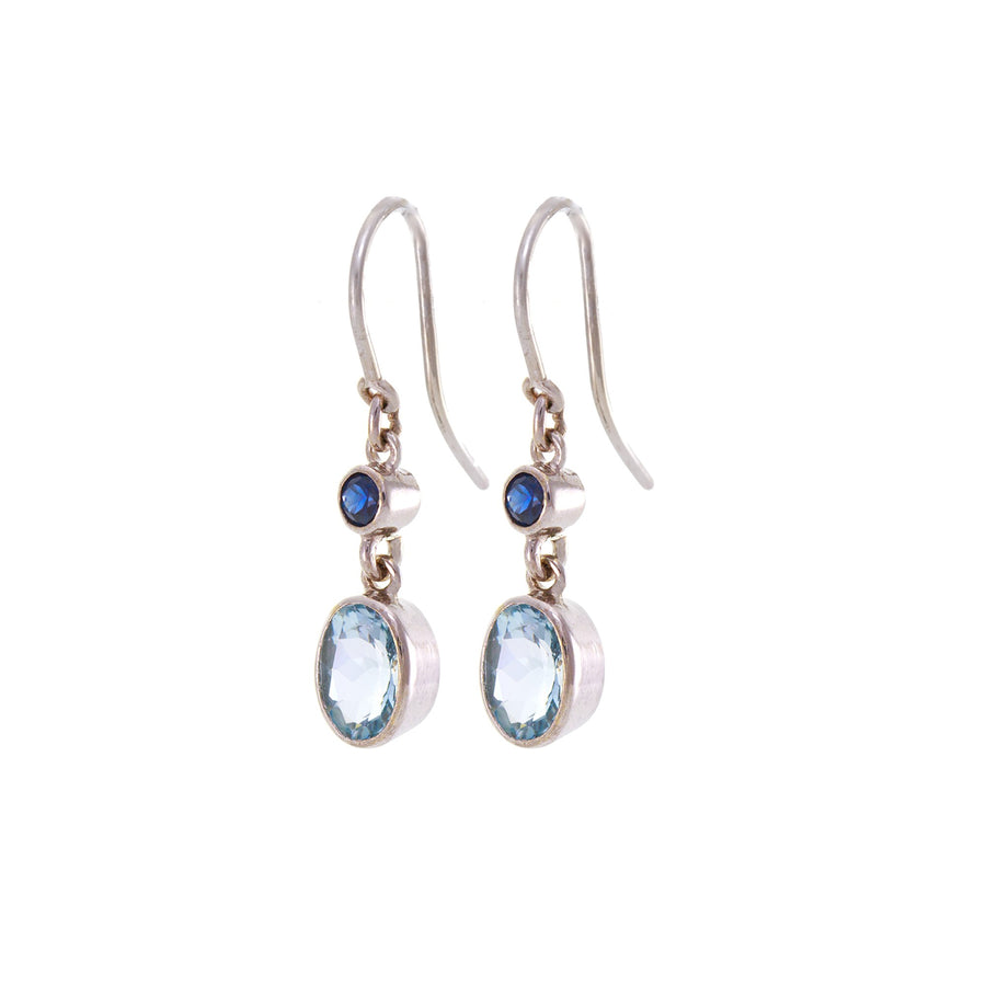 Mixed Double Drop Earrings