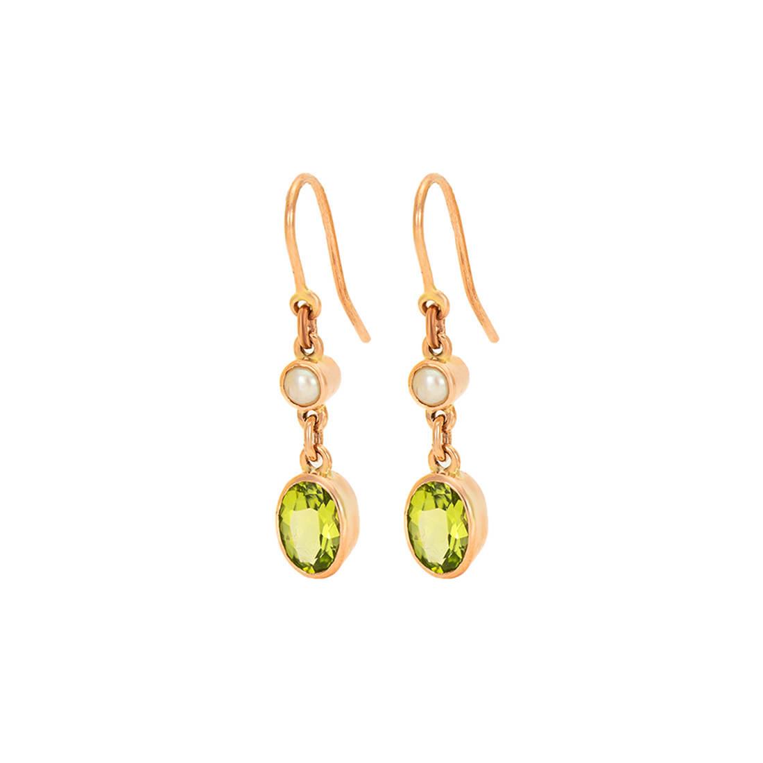 Mixed Double Drop Earrings