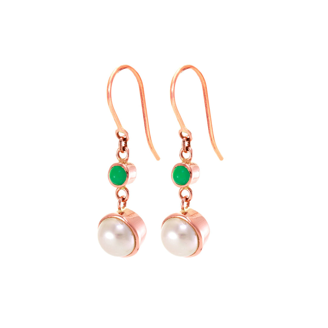 Mixed Double Drop Earrings