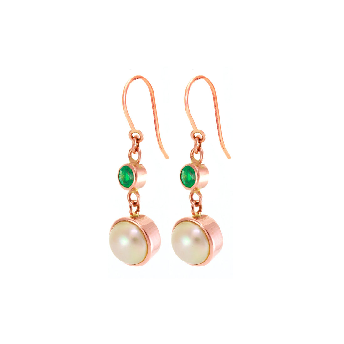 Mixed Double Drop Earrings