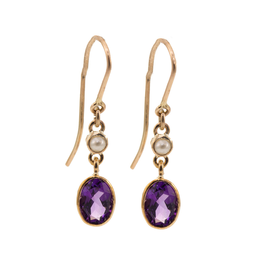 Mixed Double Drop Earrings