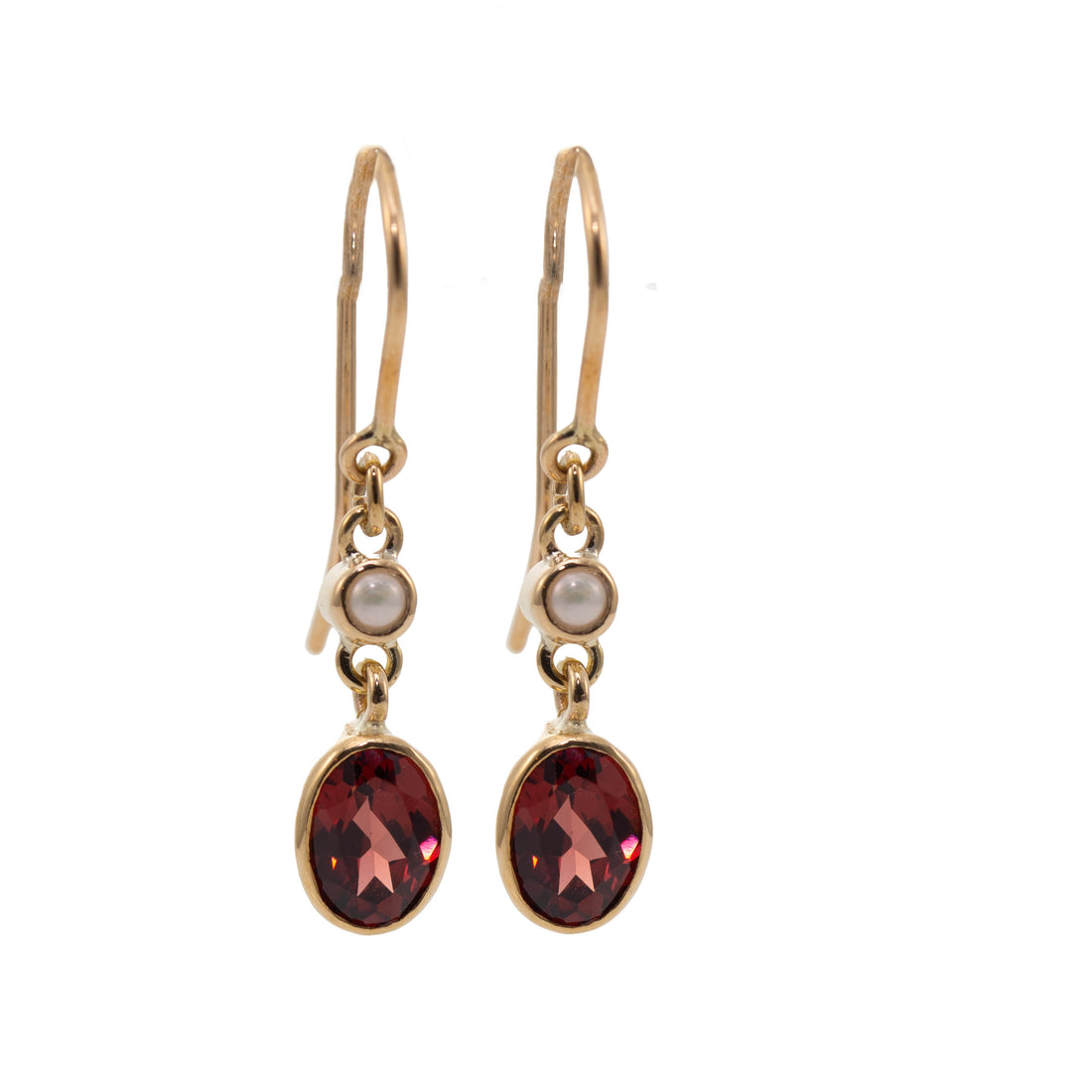 Mixed Double Drop Earrings