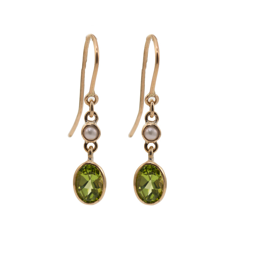 Mixed Double Drop Earrings