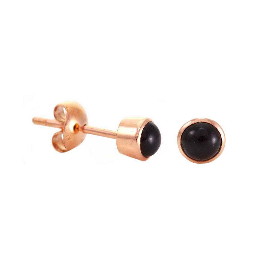 Small Round Stud Earrings