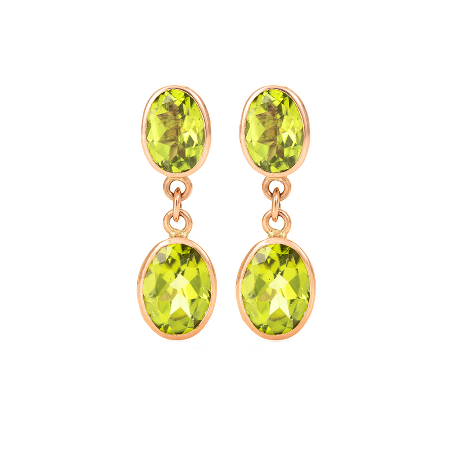 Small Double Drop Earrings