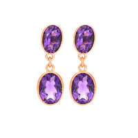 Large Double Drop Earrings