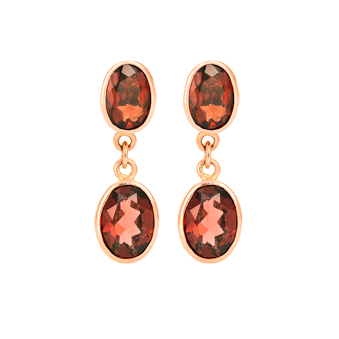 Large Double Drop Earrings